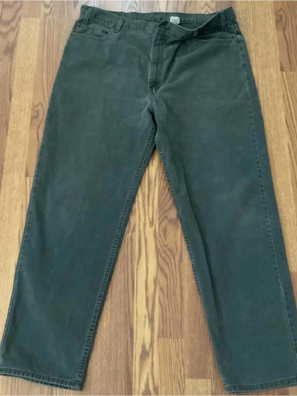 Levi Jeans Strauss Signature 540 Relaxed Fit olive greenDenim Jeans Size 42x32